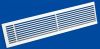 Linear bar grille