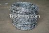 Hot dipped /Electrical galvanized barbed wire for Railway guardrail