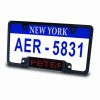 led car license plate frame flashing holder