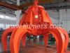 hydraulic orange peel grab