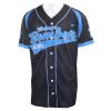 Custom Full Button Training Baseball Jersey 100% Polyester Fans Practice Baseball Jerseys Shirt