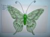 Artifical decorion butterfly