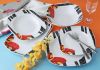 SQUARE PORCELAIN DINNE...