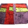 Two layer flocked fabr...