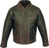 Colorida Black or Brown Leather Jacket