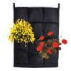 Eco-friendly Nonwoven Fabric Artificial Flower Wall Planter urban garden