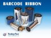 Wax barcode ribbons