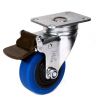 top plate locking casters