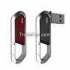 Leather USB flash memo...