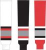 Ice Hockey Jersey And Socks, Ski Pole Stripes,