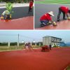 Green Tower Factory OEM Customized All Weather Resistant Water Permeable Polyurethane Synthetic Pu Rubber Running Track Compound