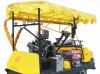 Complete-set self-propelled road notching and crack-filling equipment