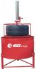 Tire leakage testing tank