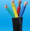 Rubber sheath flexible cable