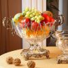 crystal with Brass Hom...