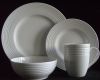 16pcs embossed porcela...
