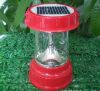 Protable solar emergency LED light Solar lantern Cell phone charger
