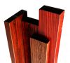 Wood Grain Aluminum Profile