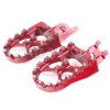 Aluminum Alloy MX Dirt Bike Foot Pegs Footrests Pedals