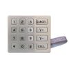 16 keys industrial stainless steel keypad for access control system