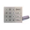 16 keys industrial stainless steel keypad for access control system