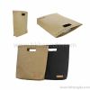 Nature style washable kraft paper Tote bag