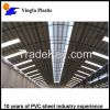 Strong plastic building materials translucent FRP plastic roofing sheet for skylight