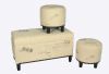 Ottoman/stool with fab...