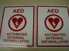 AED Wall Sign