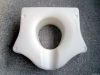 Raised toilet seat