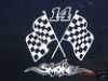 White Custom Decal