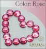 Rose Hot Fix Rhinestones / Iron On Rhinestones