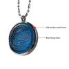 Energy Health Bio Disc Chi Pendant Necklace Apha spin Chi necklace