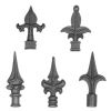 cast steel spear point...