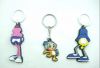 soft pvc key ring