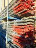 Layher modular scaffolding used 1000 sqare meter