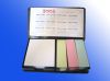 sticky notes with leat...