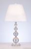 27.75"Lead-Crystal table lamp USD$30.00