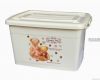 Plastic storage boxes/bins/container with wheels