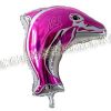 Dolphin shaped mylar balloons