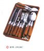 Cutlery Set Wooden Tex...