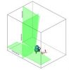 Green line laser level