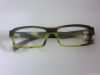 Black Round Ox Horn / Cleat / Buffalo Horn Handmade Eyeglasses For Cel