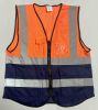 Factory Sale Safety Vest Multi Functional Pockets Security Protection Reflective Vest Safety Clothing