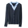 2026 Lady's Woollen Sweater Wool blended lurex yarn