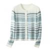 2026 Lady's Woollen Sweater blended lurex yarn