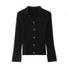 2026 Lady's Knitted shirt Hong Kong style clothing