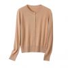 2026 Lady's Woollen Sweater Button-up cardigan