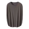 2026 Lady's Lyocell Costume Round neck Knit Pullover
