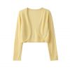 2026 Lady's Lyocell Coat Open-front cardigan